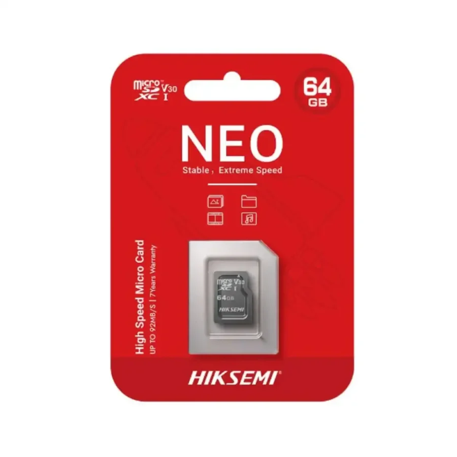 Memoria Micro SD Hiksemi 64 GB