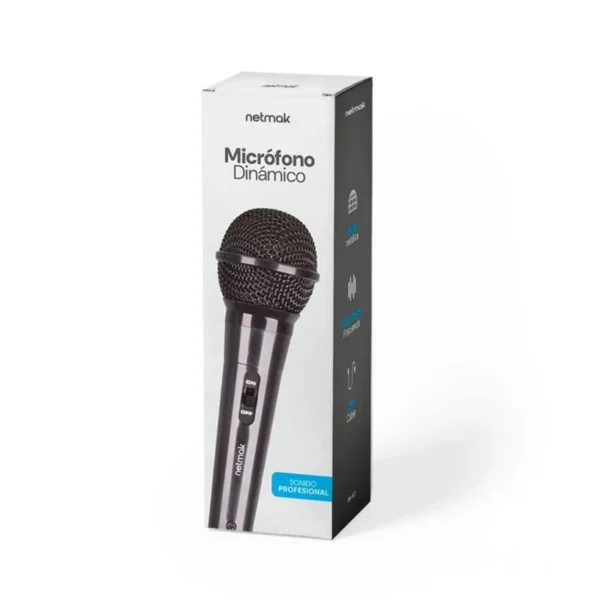 Micrófono Dinámico Netmak NM-MC7