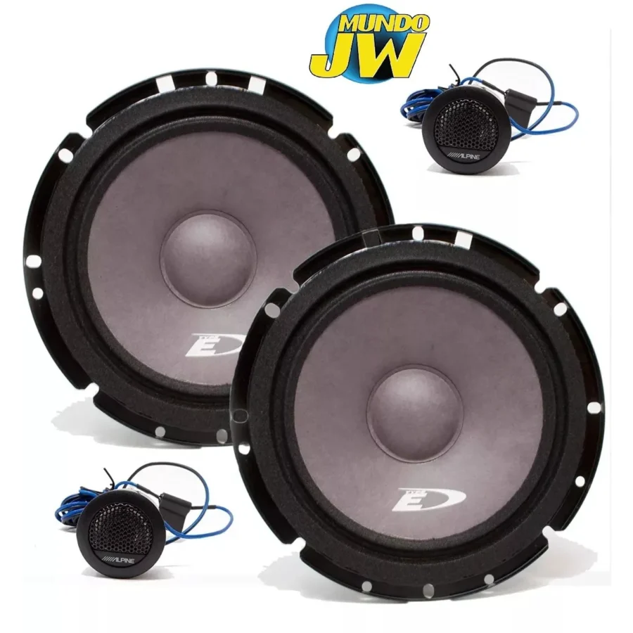 Parlantes Redondos 6" 200 W Mundo JW