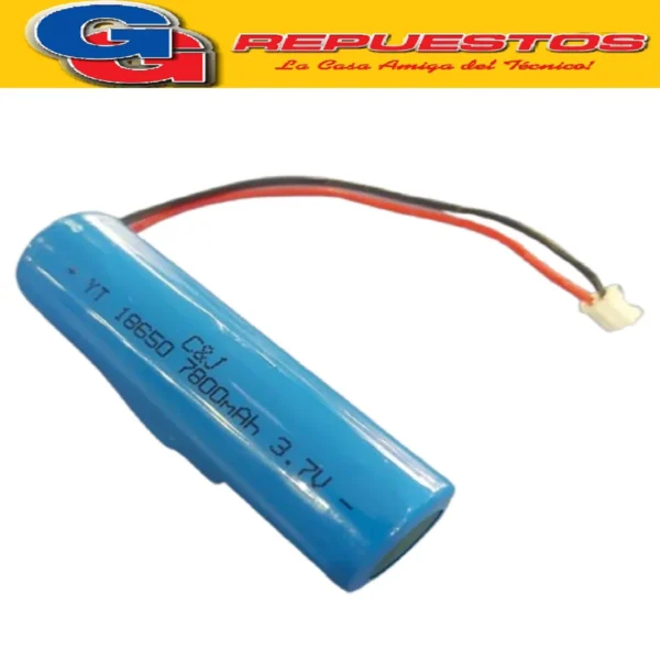 Pila 18650 Recargable 3.7 V 7800 mAh