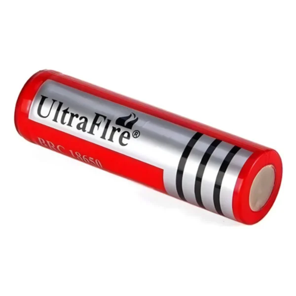 Pila 18650 Recargable 3.7 V Roja