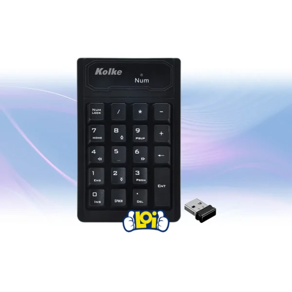 Teclado Numérico Inalámbrico Kolke