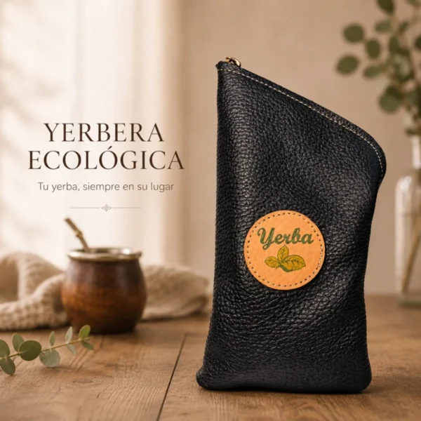 Yerbera Chaulata de Cuero