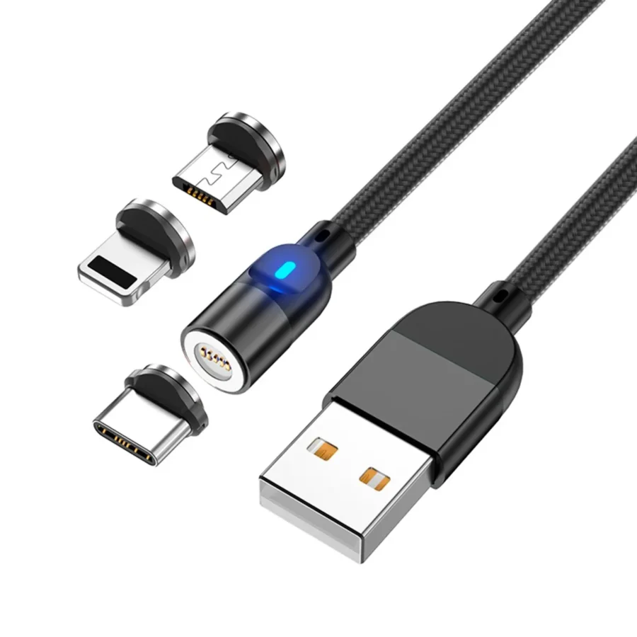 Cable 3 en 1 Magnético 1 m