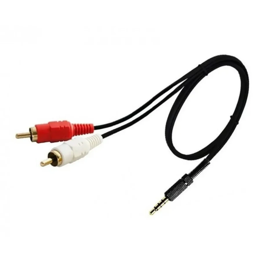 Cable Noganet 3,5 mm Plug a 2 RCA 1,8 m