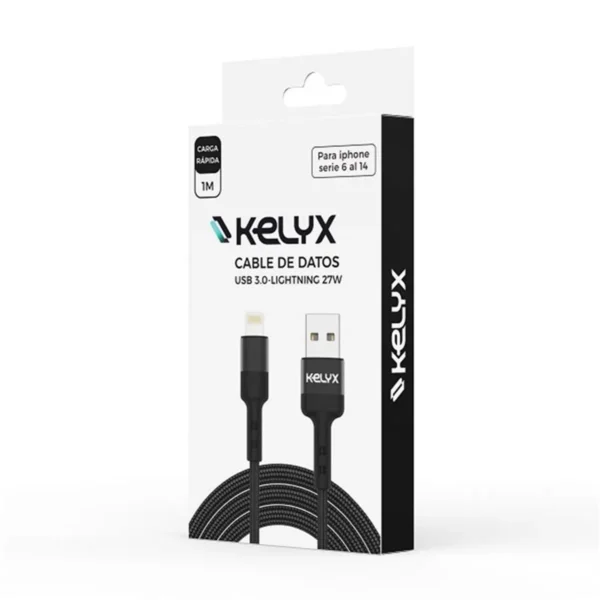 Cable USB a Lightning 1 m