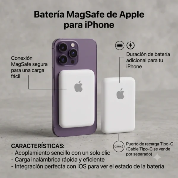Batería Portátil Apple 10.000 mAh
