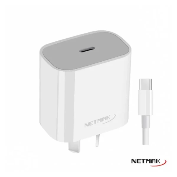 Cargador Netmak NMCP28 Quick Charge 20 W