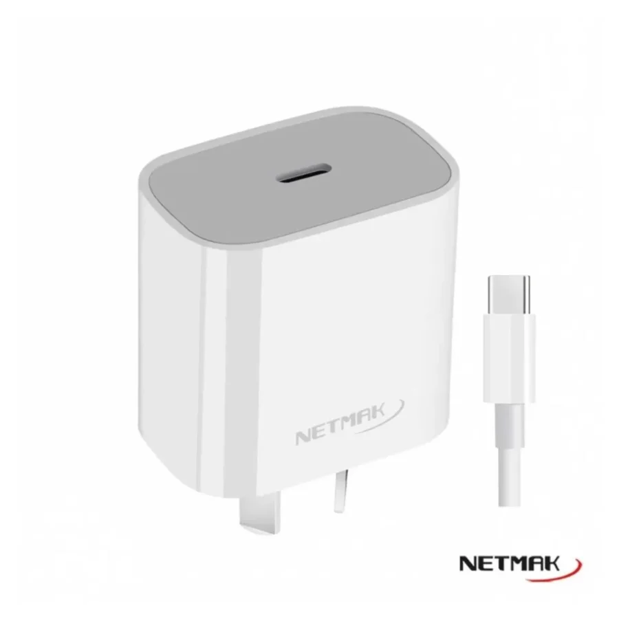 Cargador Netmak NMCP28 Quick Charge 20 W