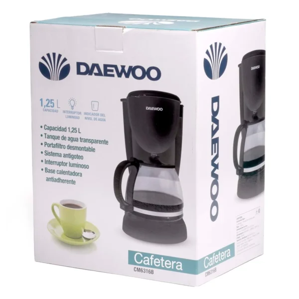 Cafetera Daewoo CM6316B