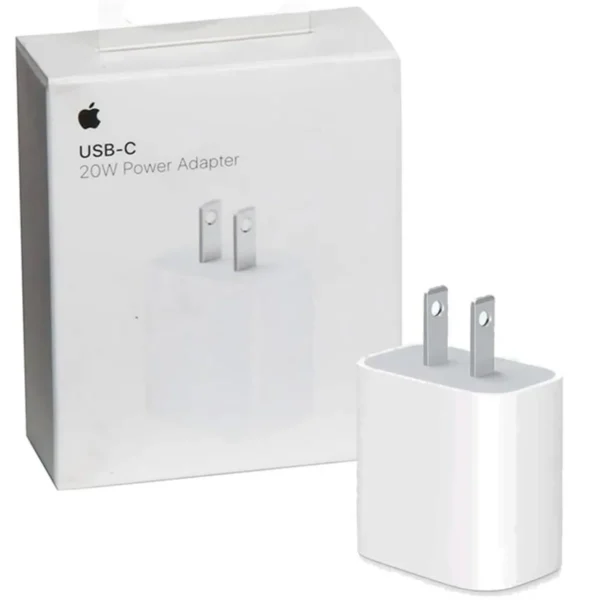 Fuente iPhone 20 W USB-C Original Recta