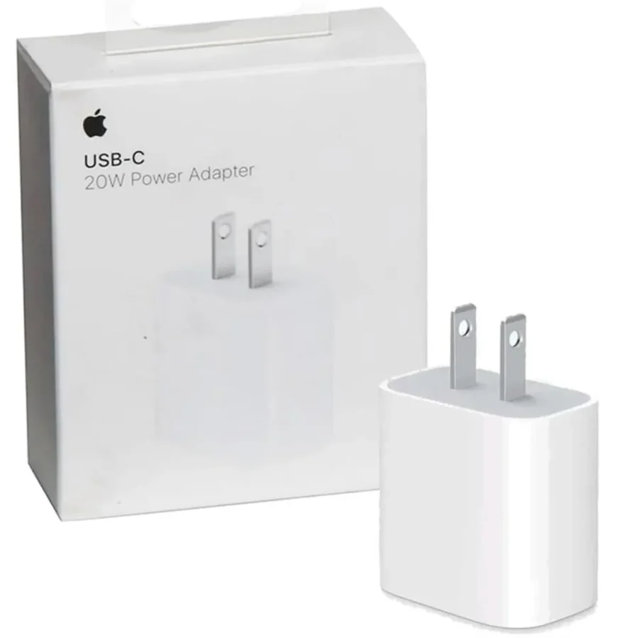 Fuente iPhone 20 W USB-C Original Recta