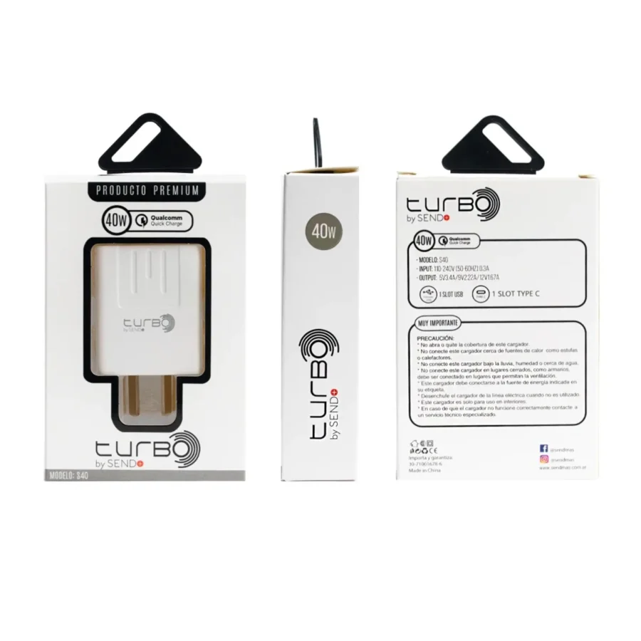 Fuente Turbo USB-C