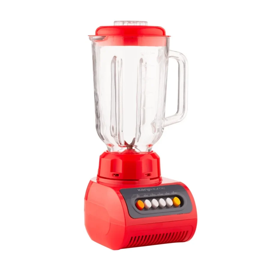 Licuadora Kanji BL0600 600 W 2 en 1 con Vaso de Vidrio 1,5 L